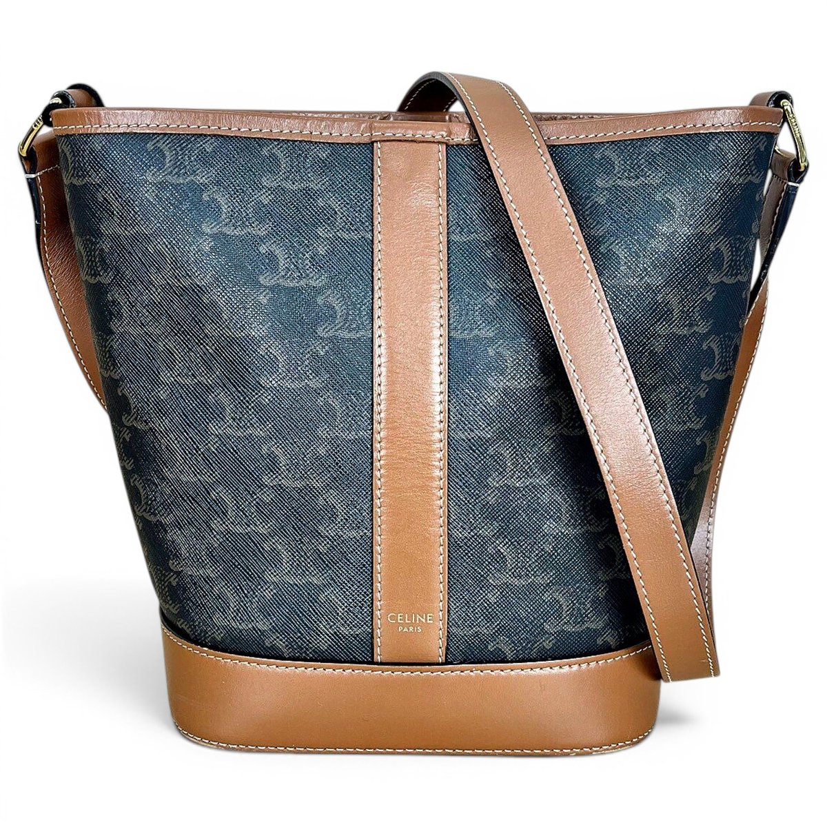 SAC SEAU leather handbag