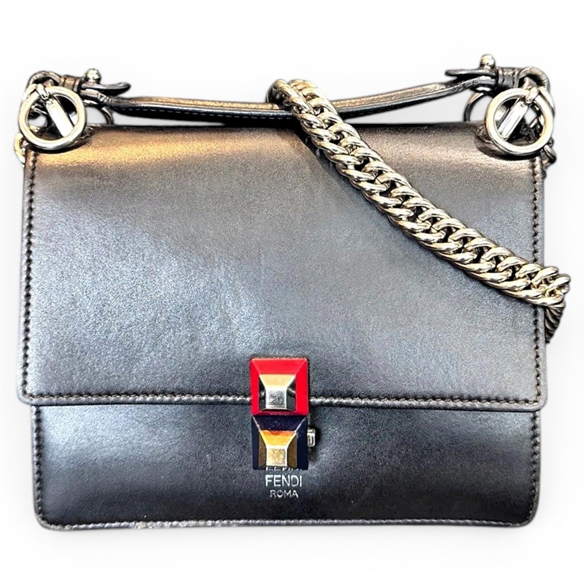 Kan I leather handbag