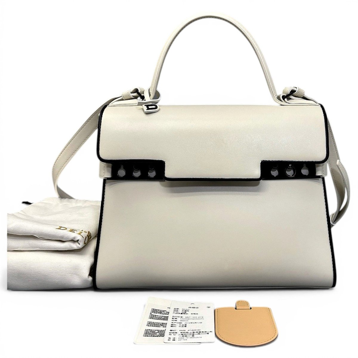 Brillant leather handbag