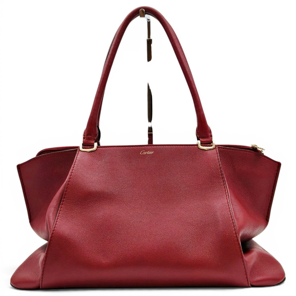 C leather handbag