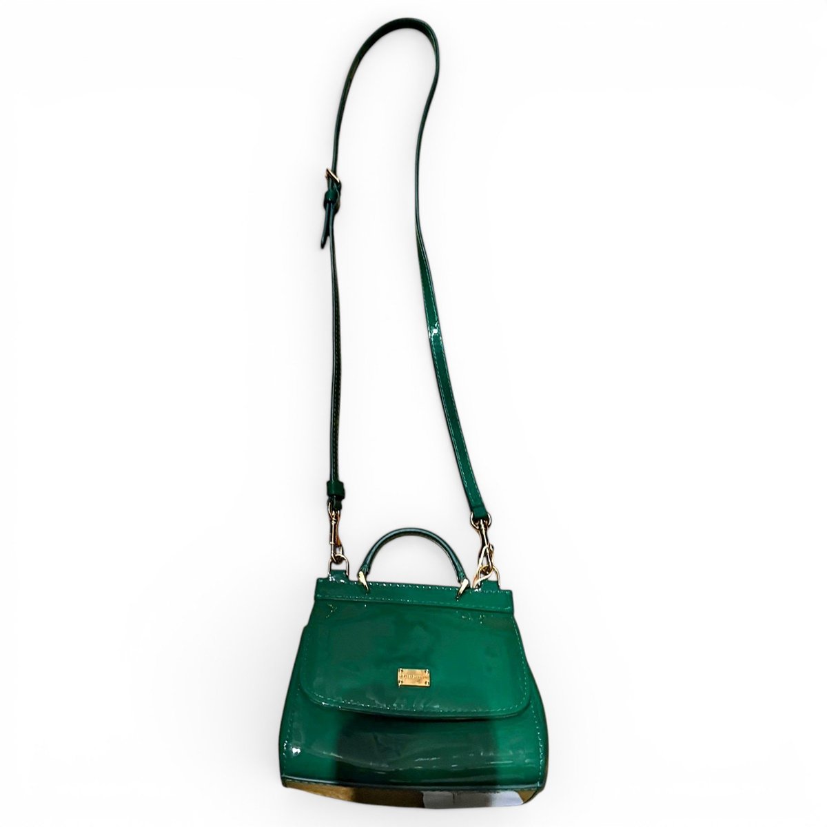 Sicily patent leather mini bag