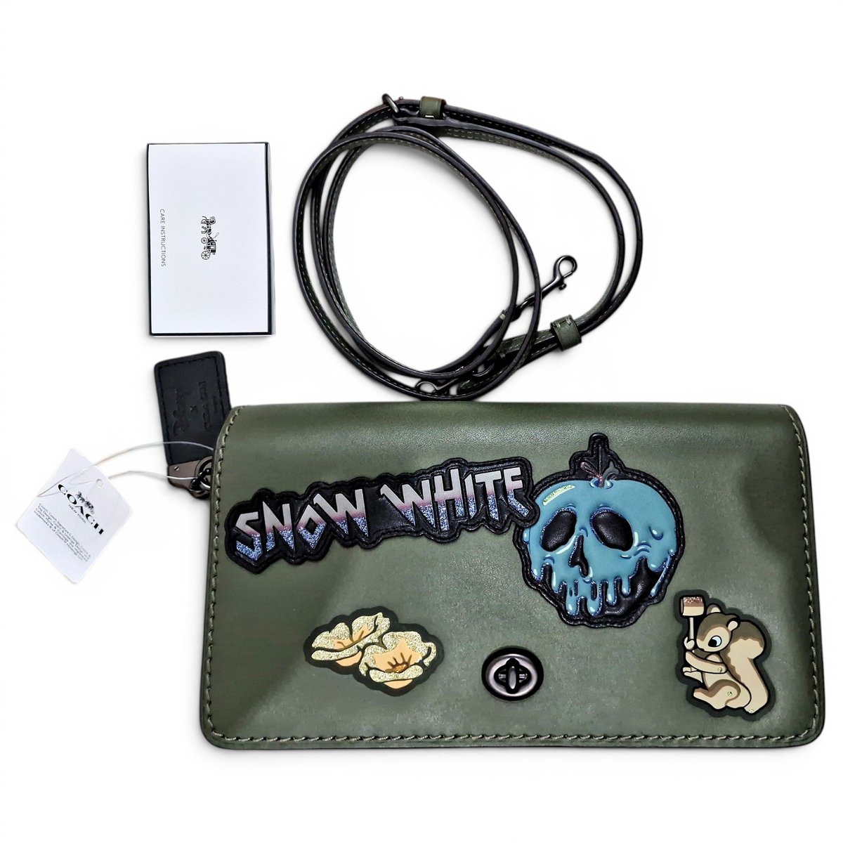 Disney collection leather handbag