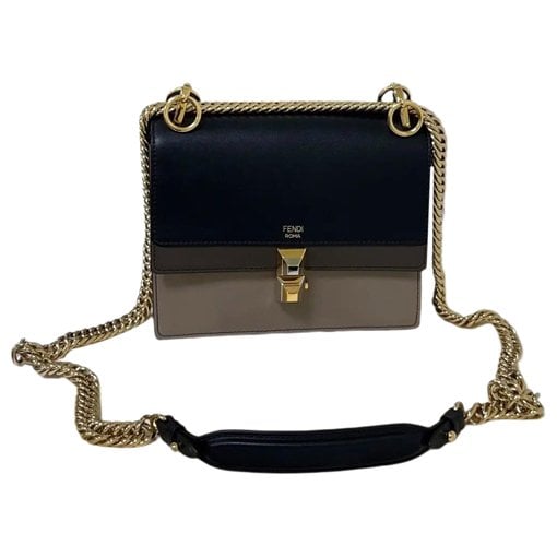 Kan I leather crossbody bag