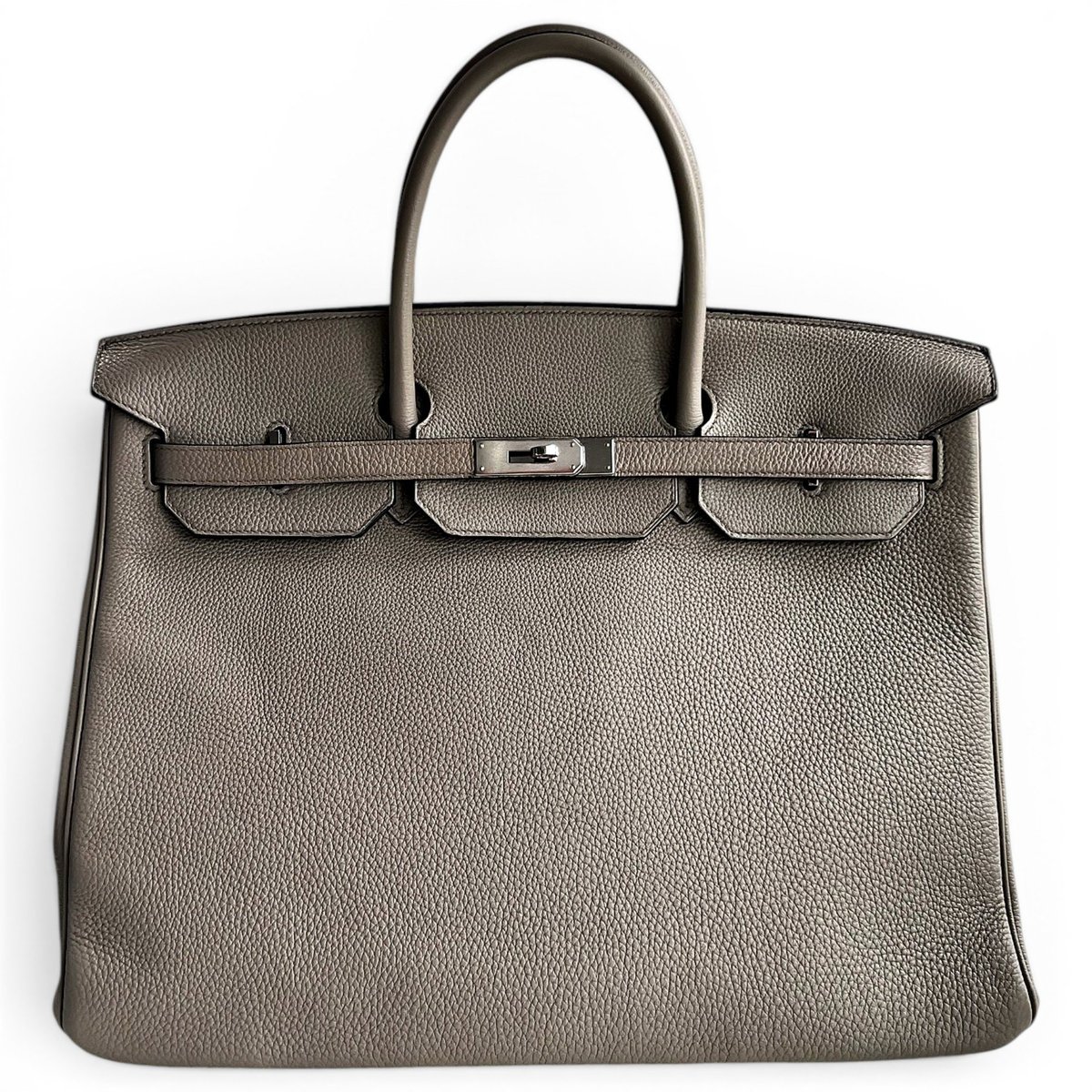 Birkin 40 leather handbag
