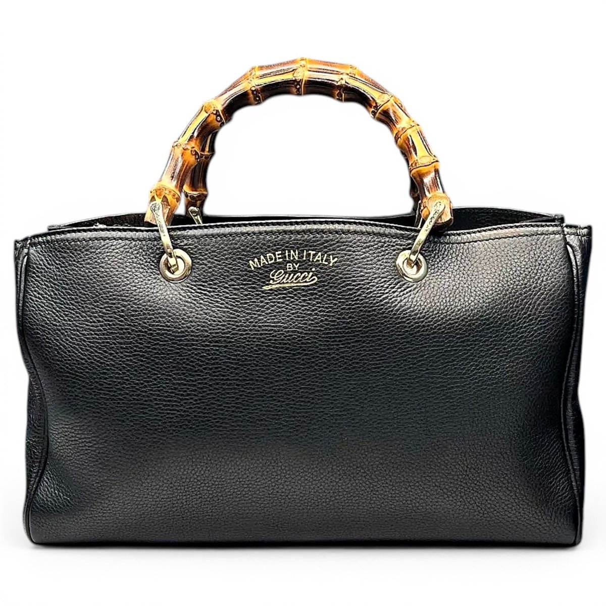 Bamboo Shopper leather crossbody bag