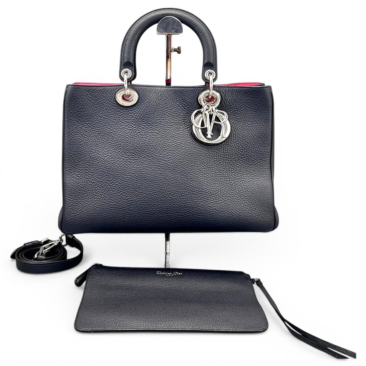 Diorissimo leather handbag