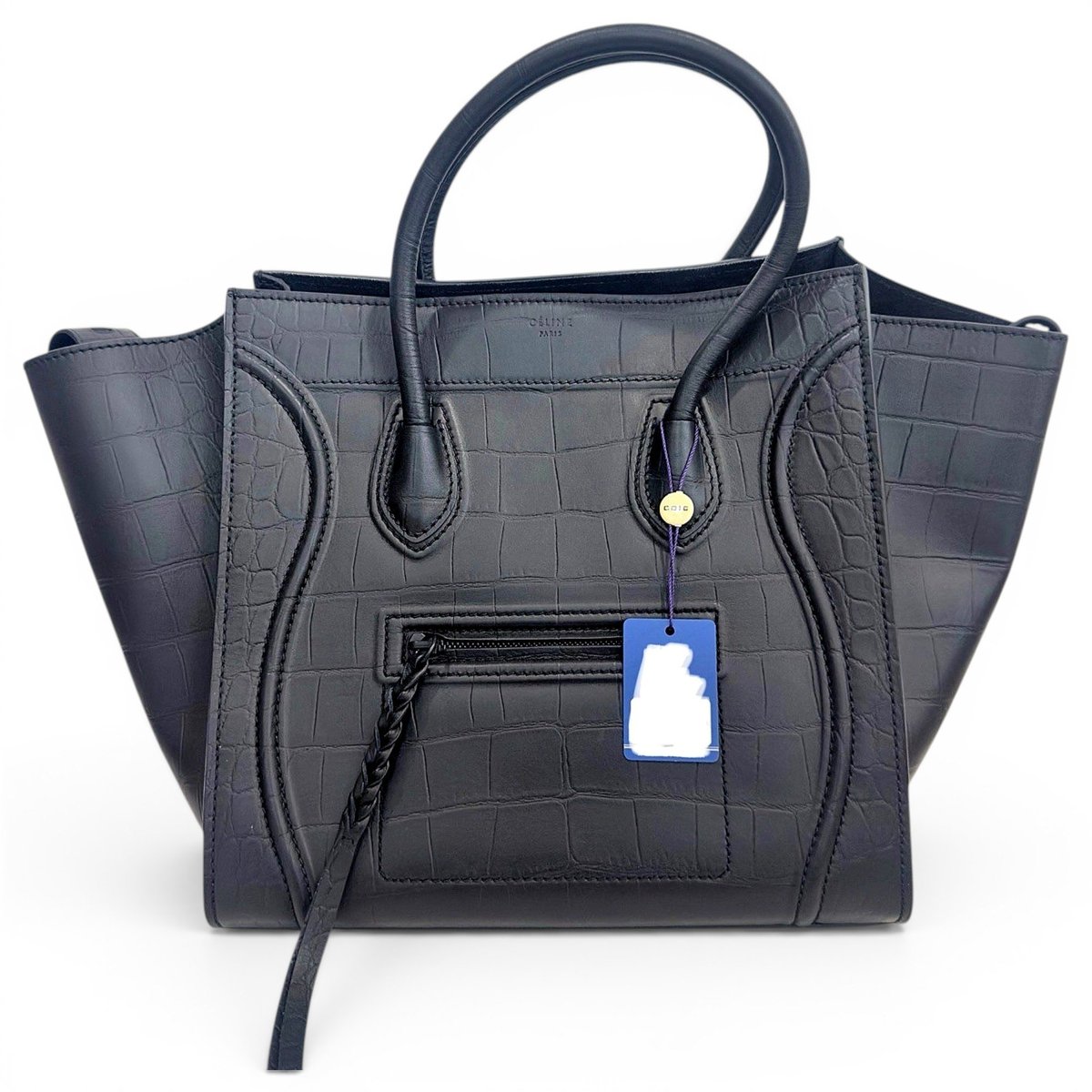 Luggage leather handbag
