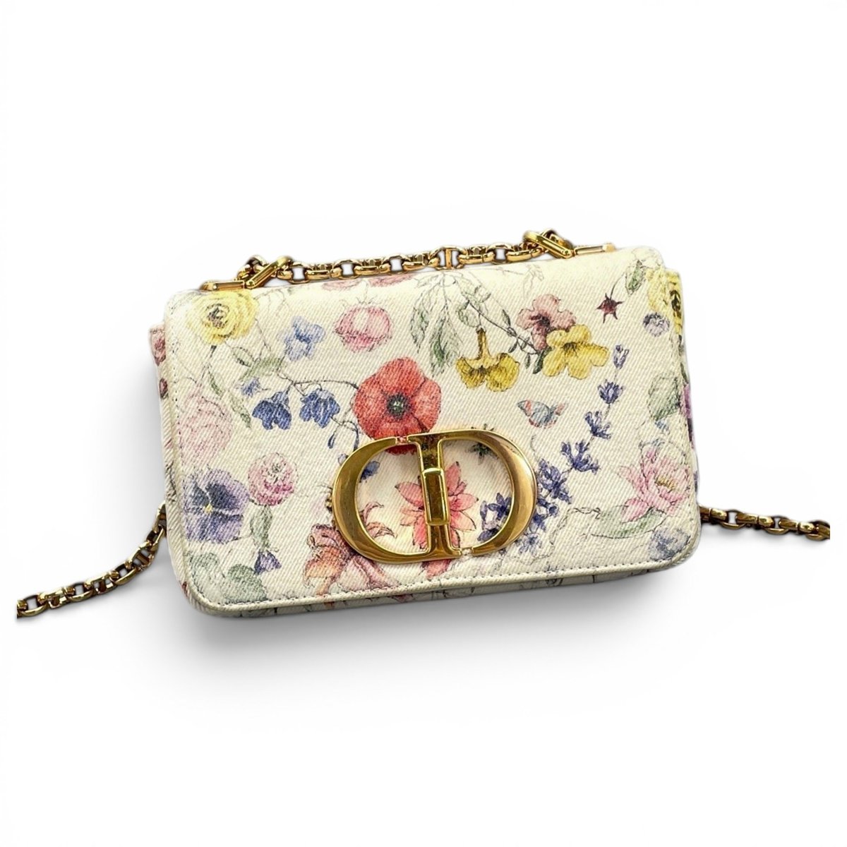 Dior Caro cloth handbag