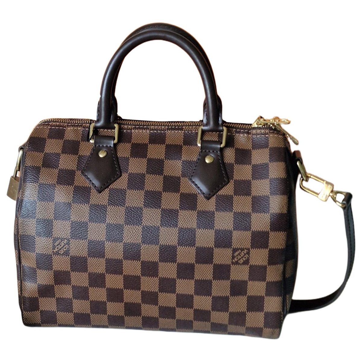 Speedy Bandoulière leather handbag