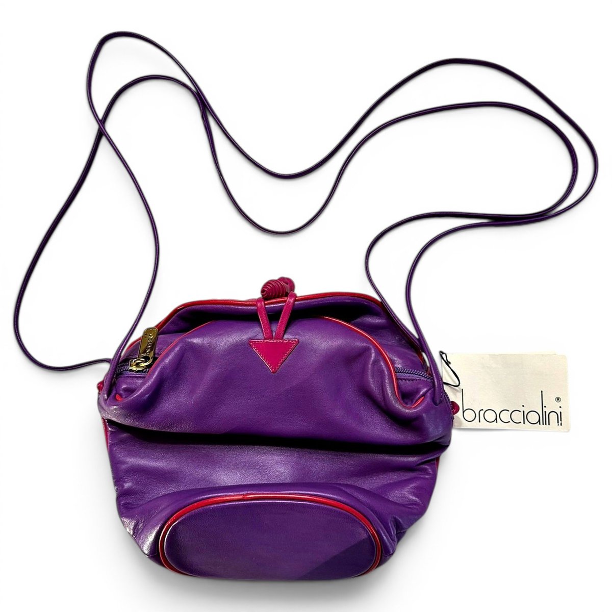 Leather handbag