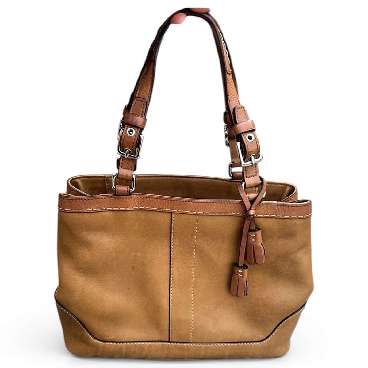 Leather satchel