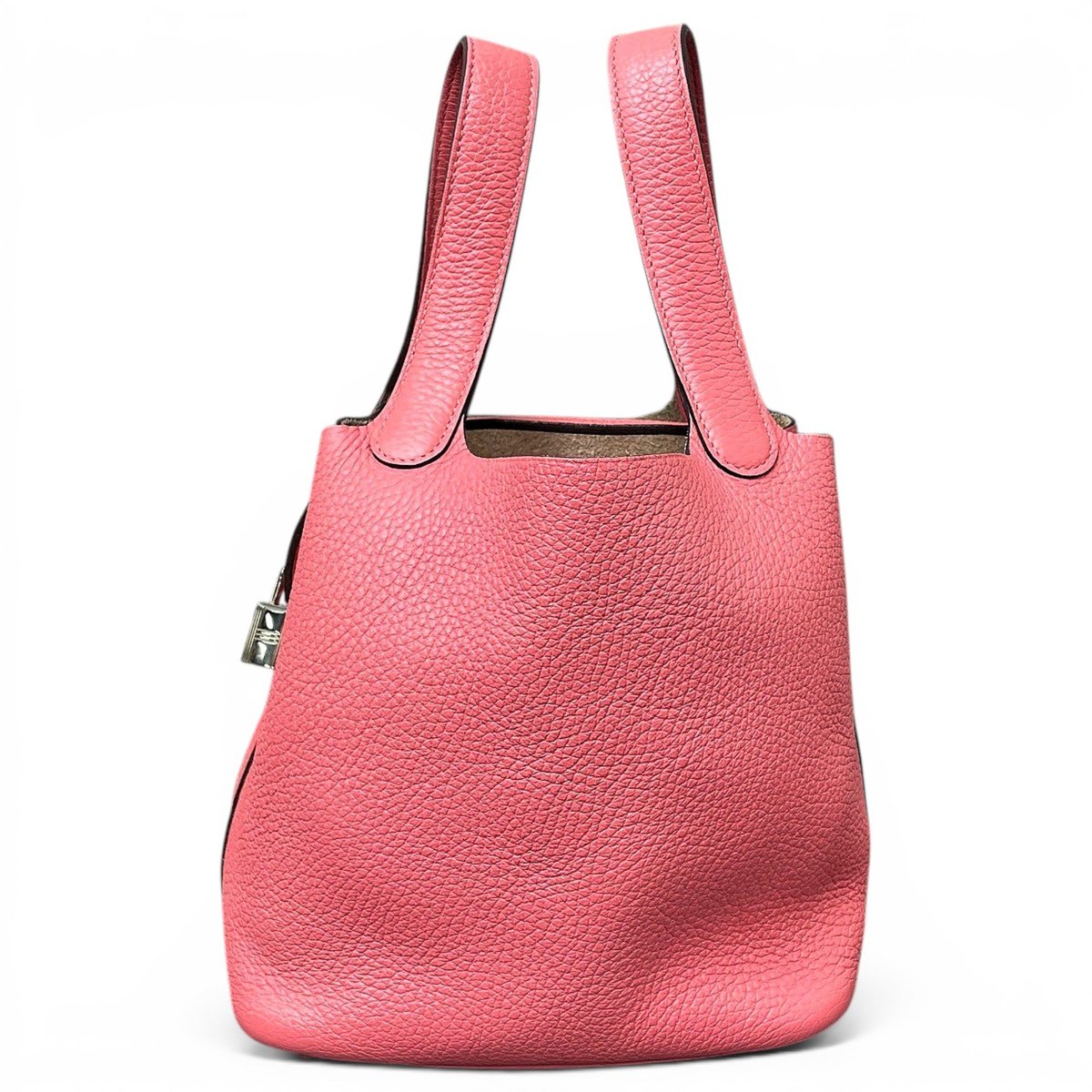 Picotin leather handbag