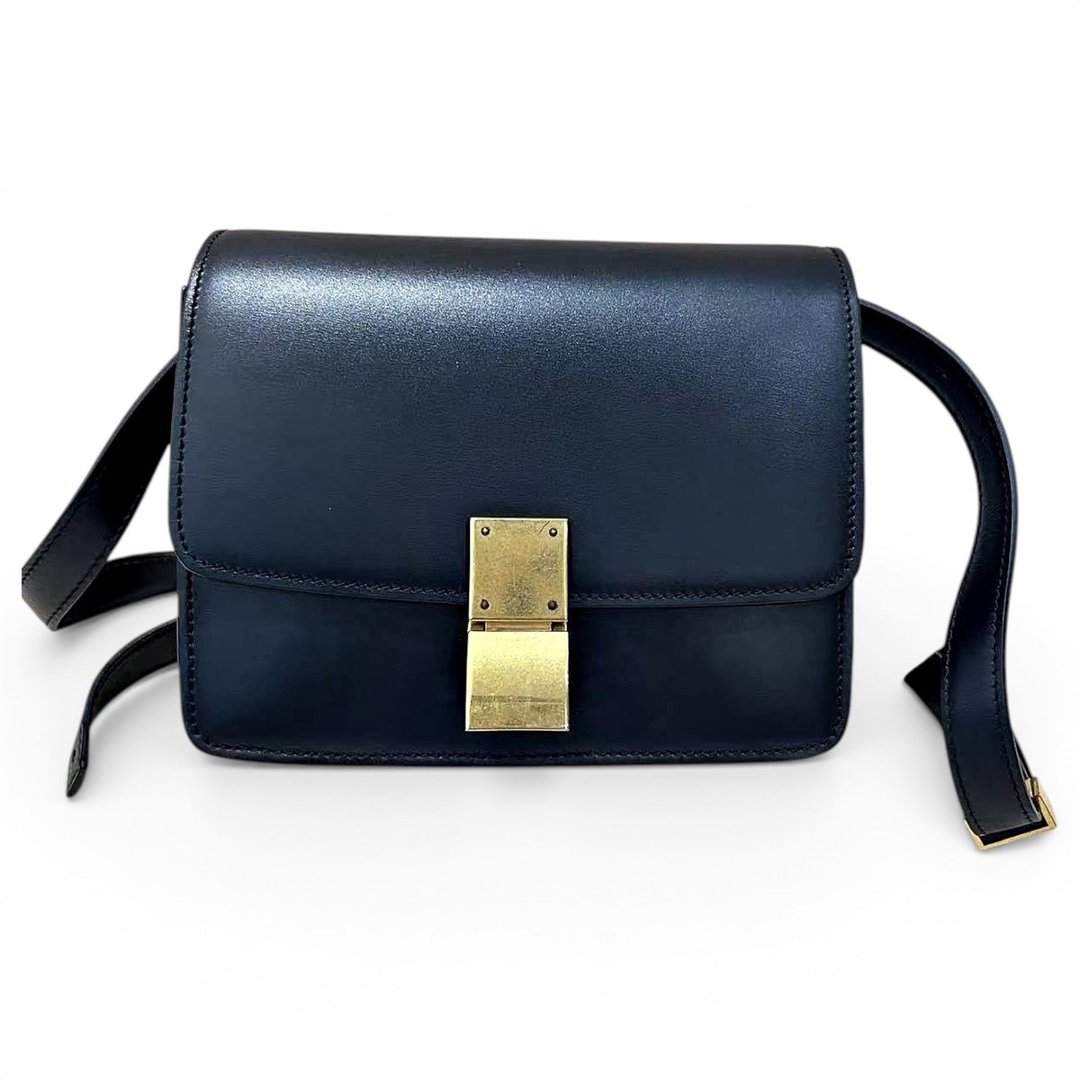 Classic leather handbag
