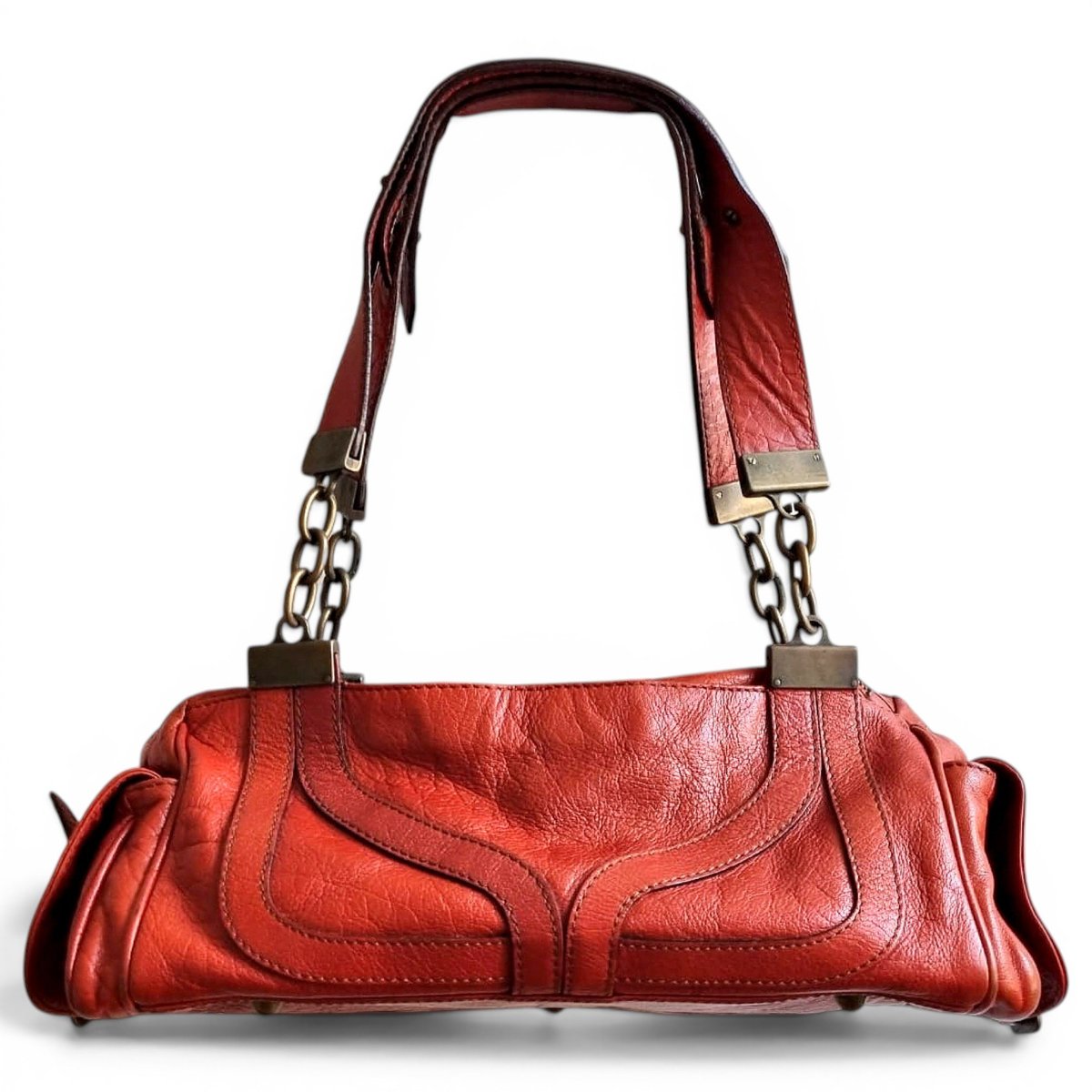 Leather handbag