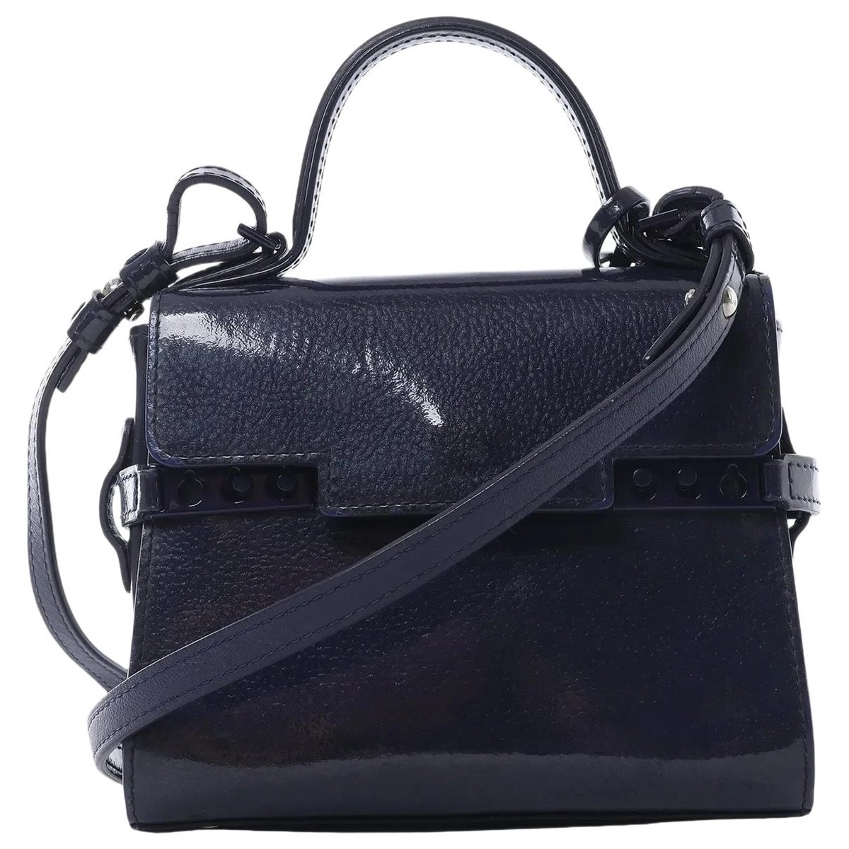 Tempête patent leather crossbody bag