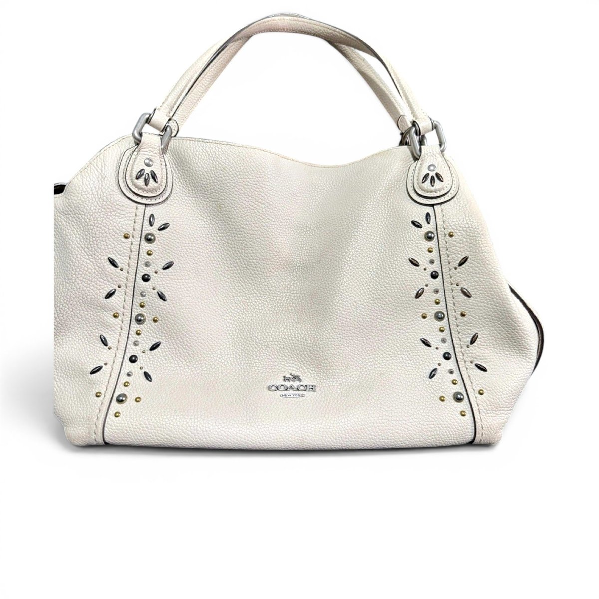 Edie leather satchel