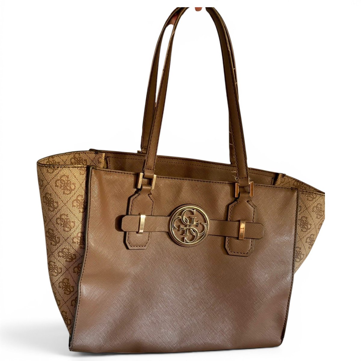 Faux fur tote