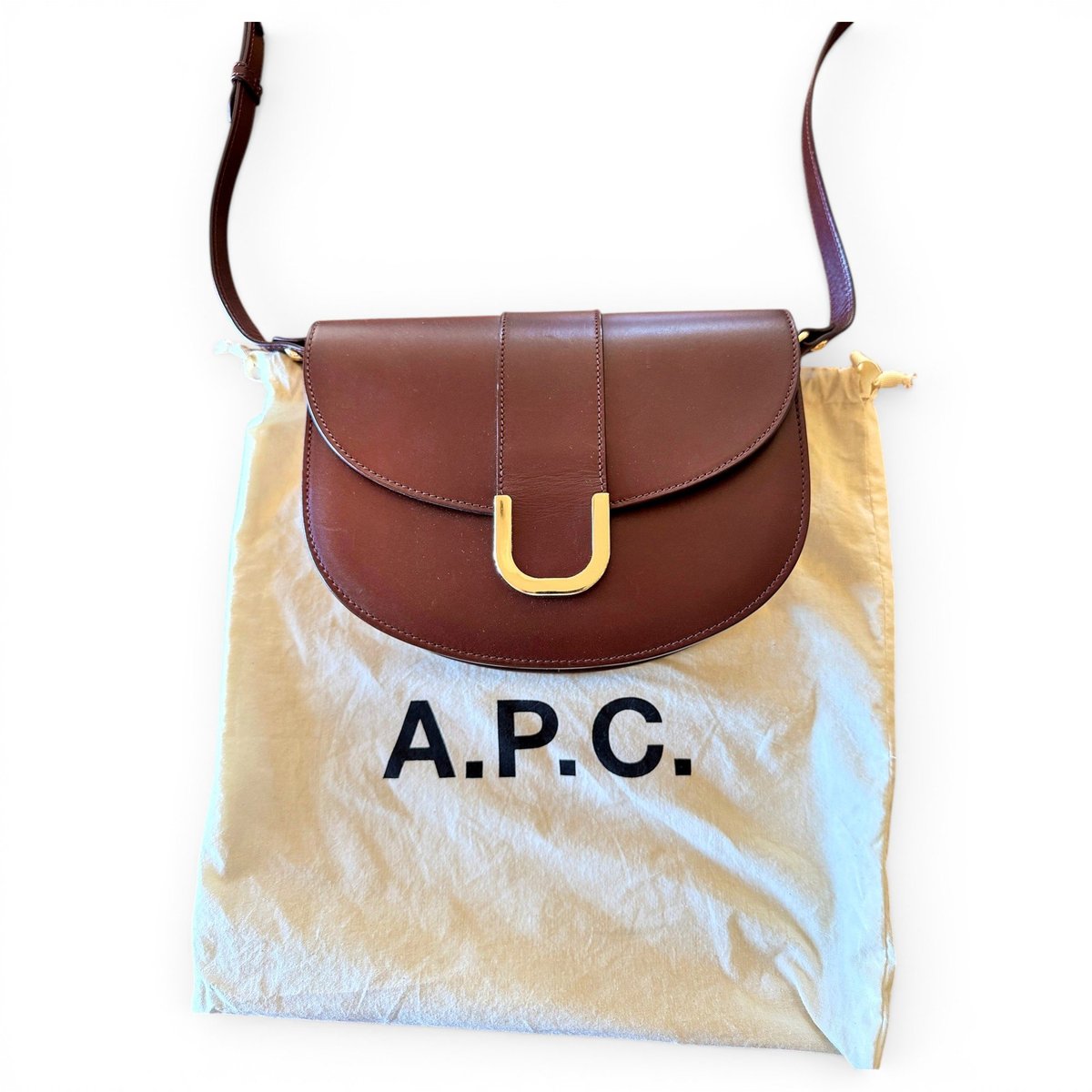 Leather crossbody bag