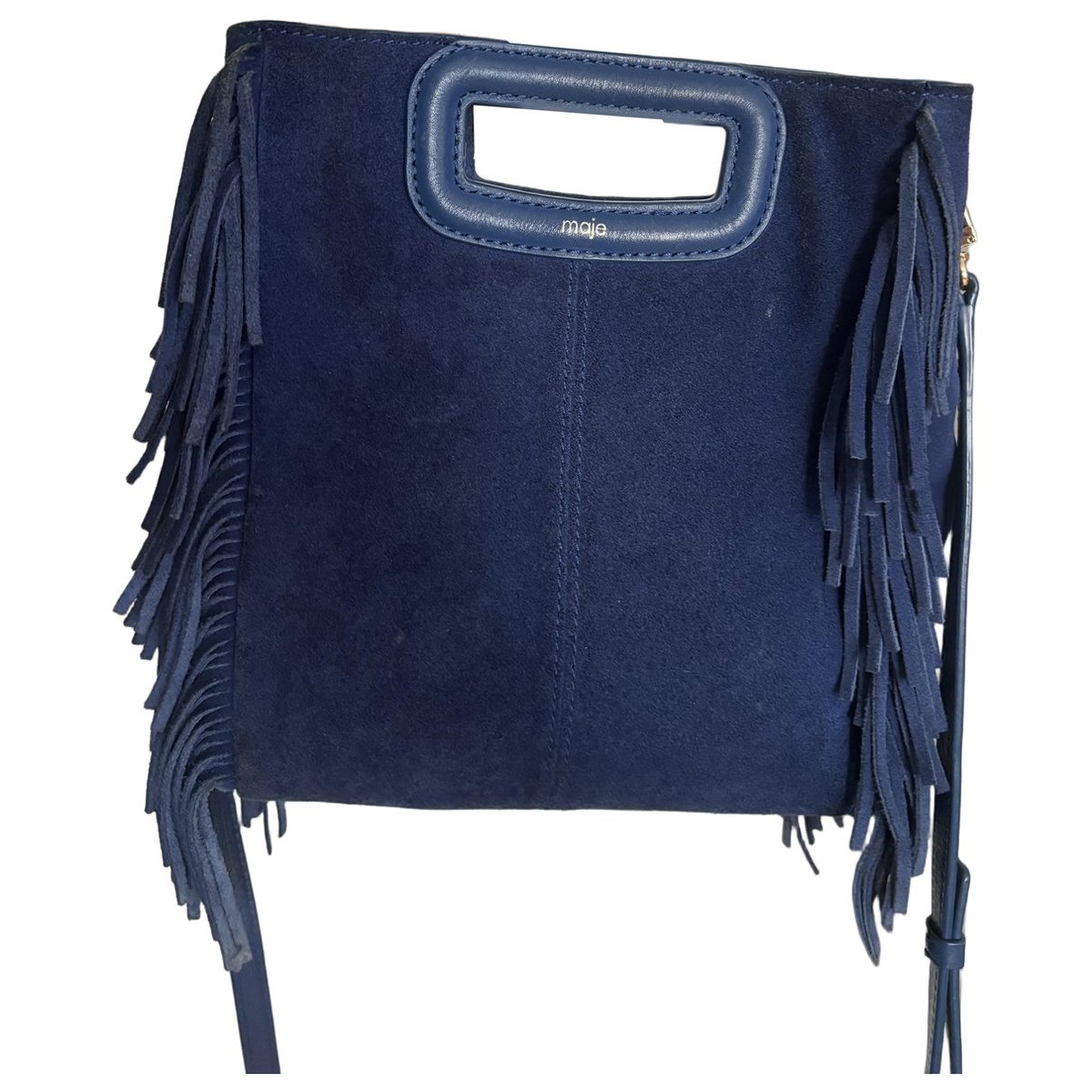 Sac M leather handbag