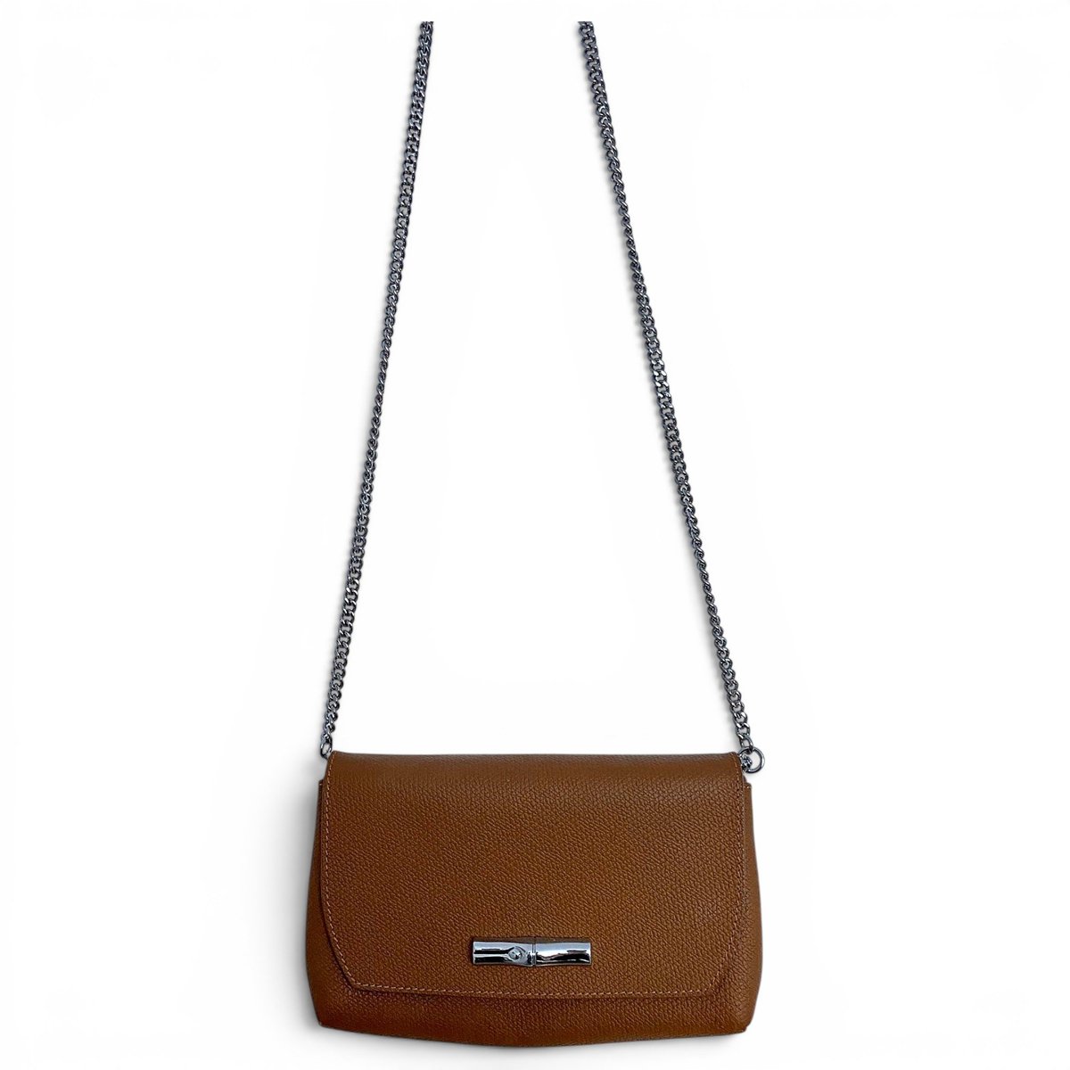Roseau leather crossbody bag