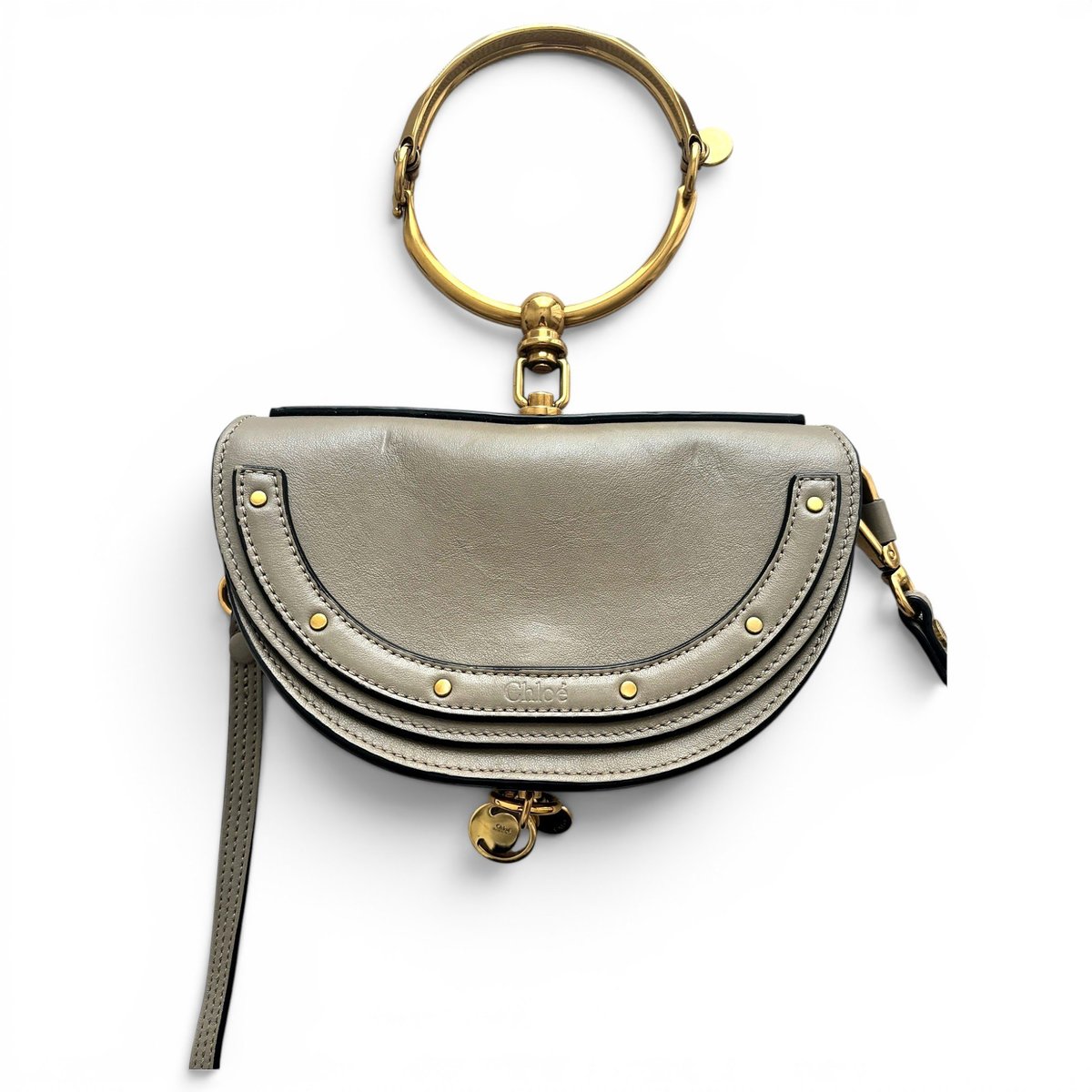 Drew leather crossbody bag