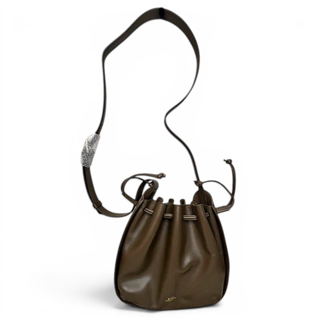 Leather crossbody bag