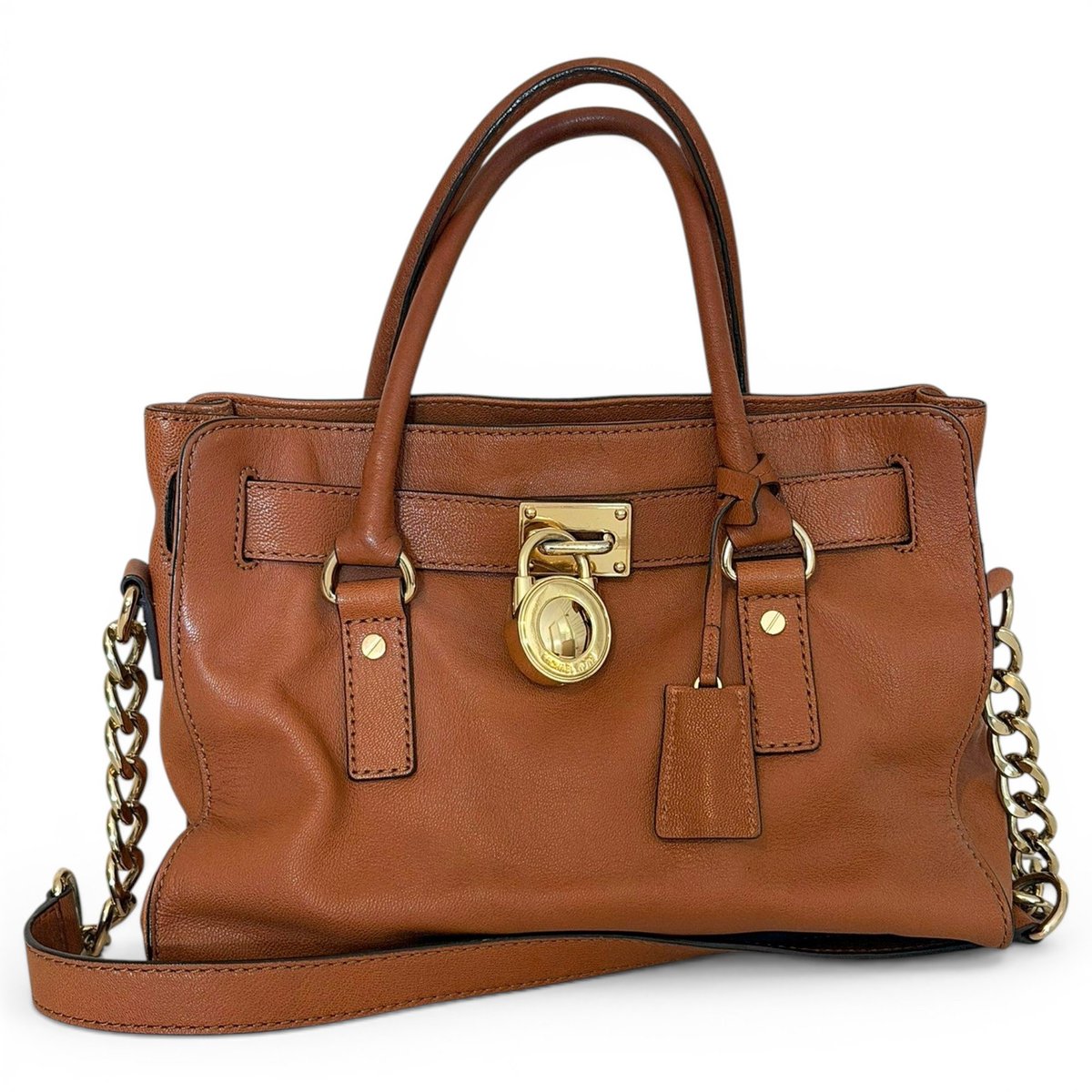 Hamilton leather handbag