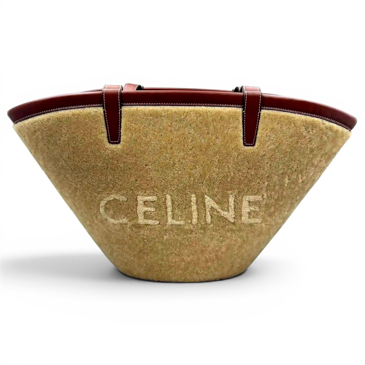 Couffin wool handbag