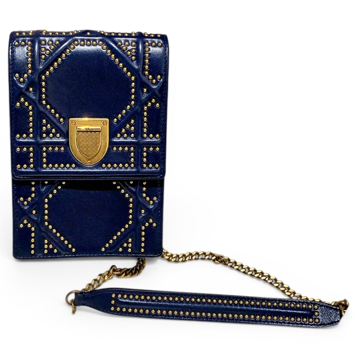 Diorama Vertical leather handbag