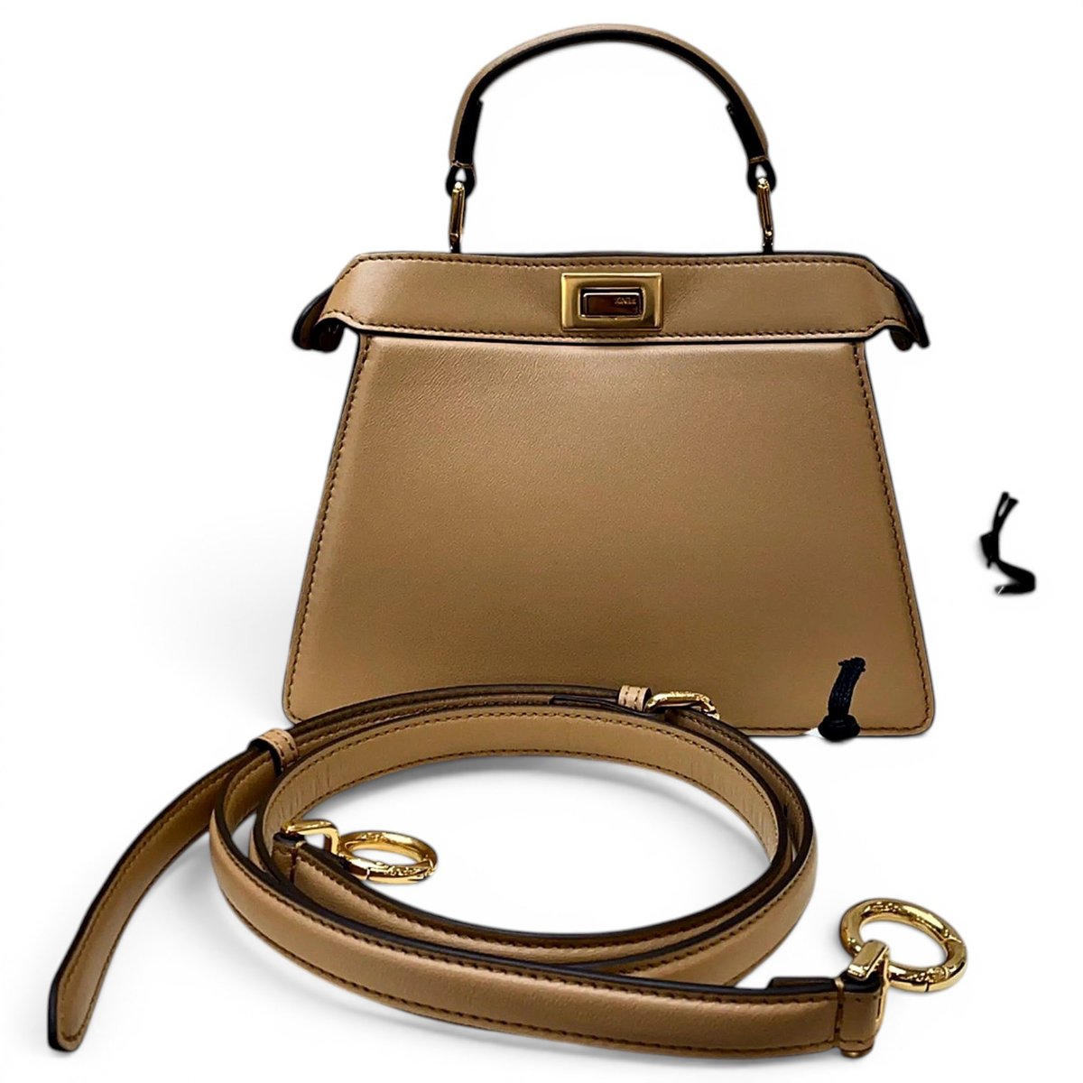Peekaboo IseeU leather crossbody bag
