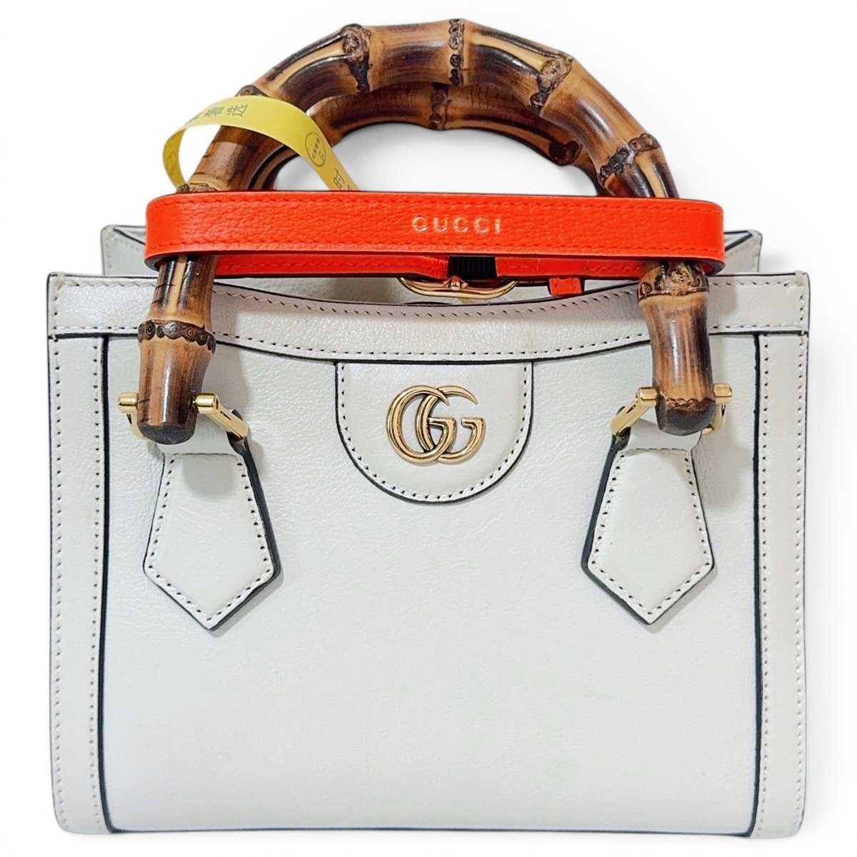 Diana Bamboo leather tote