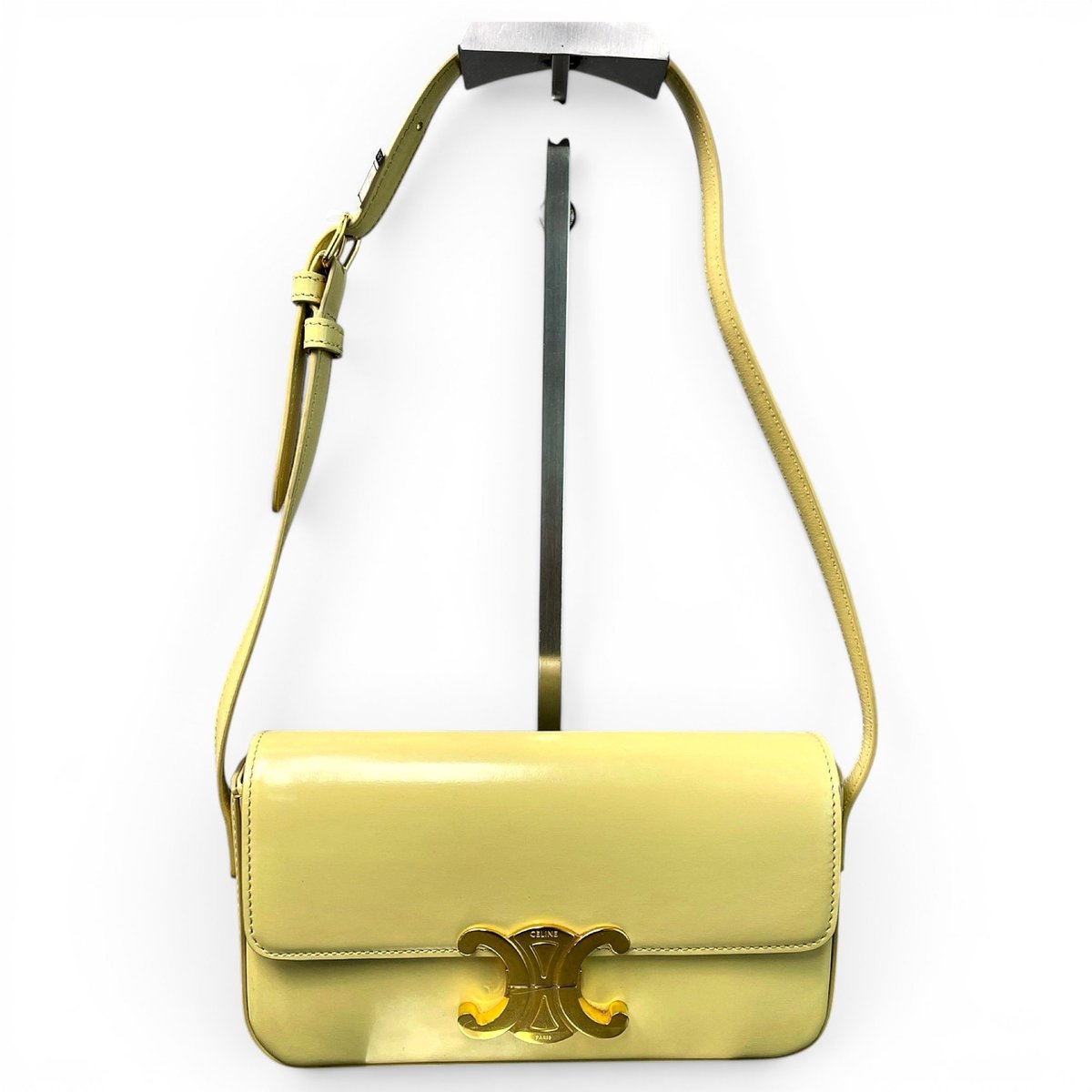 Triomphe leather handbag