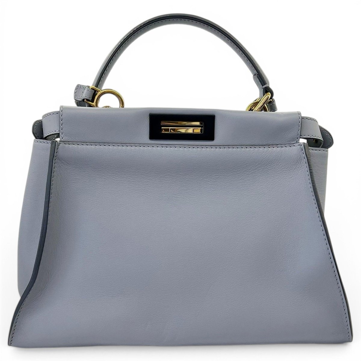Peekaboo leather handbag