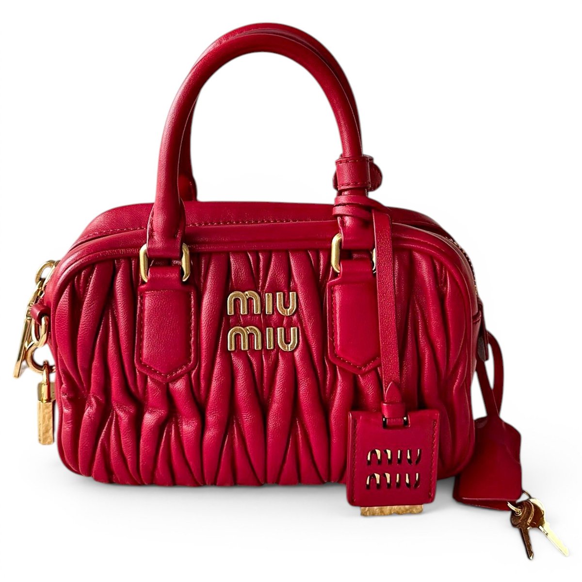 Arcadie leather handbag