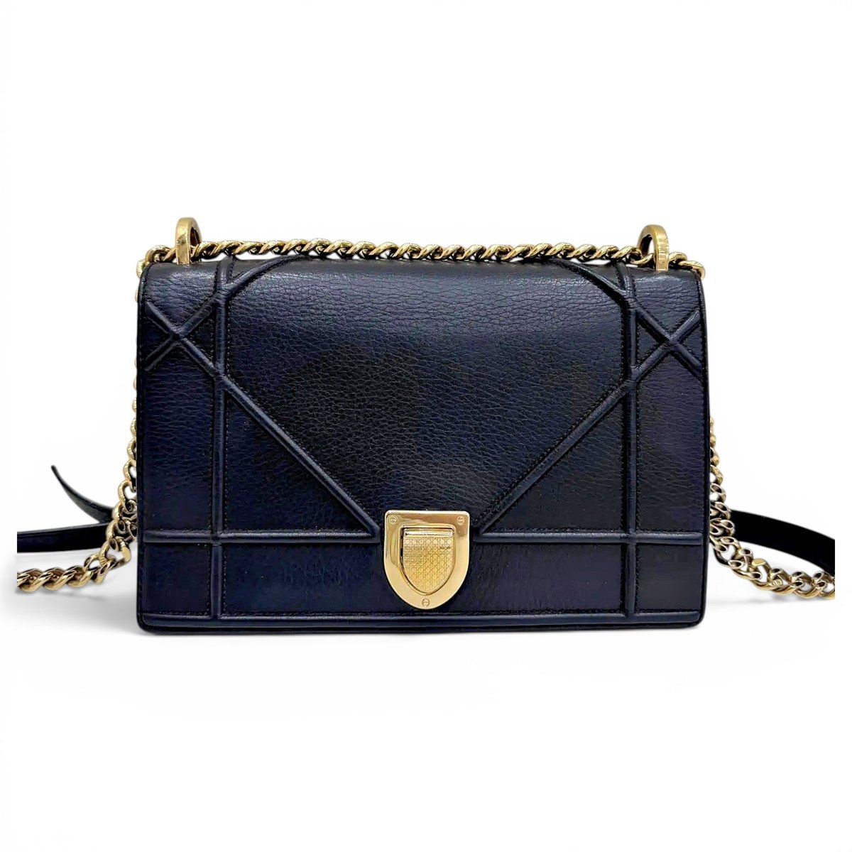 Diorama leather crossbody bag