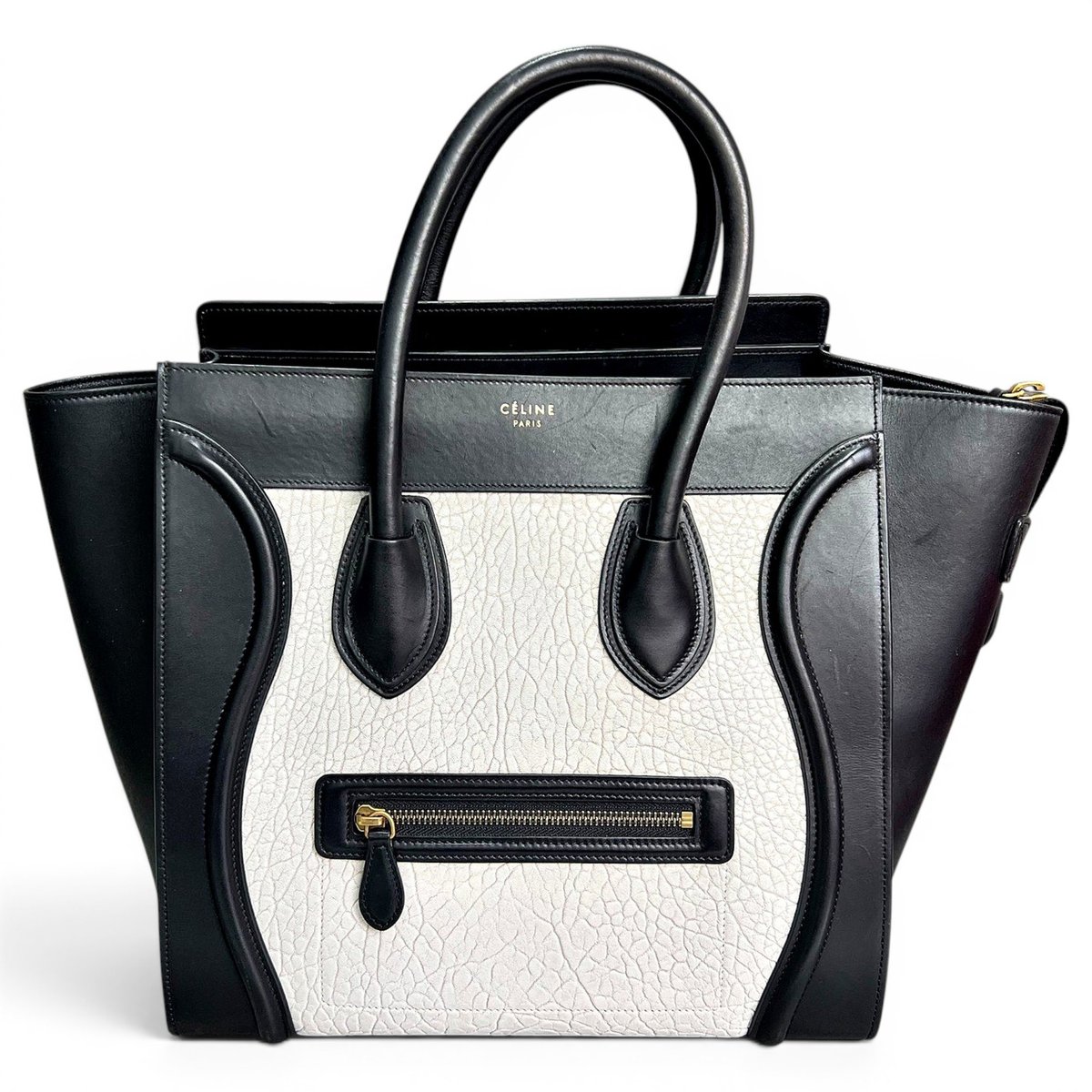 Luggage leather handbag