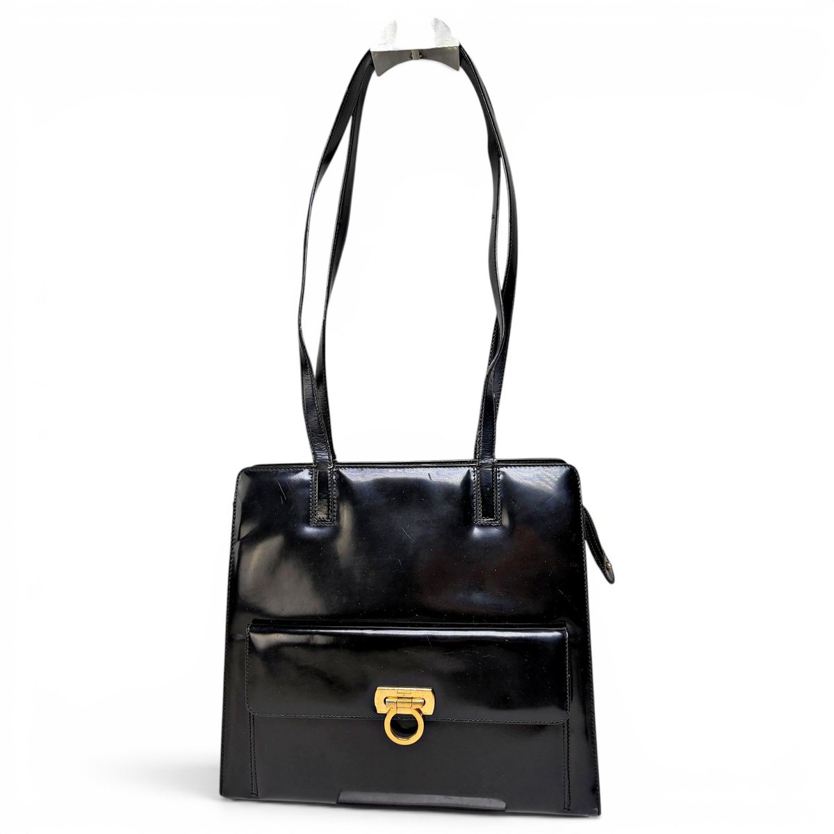 Sofia patent leather tote