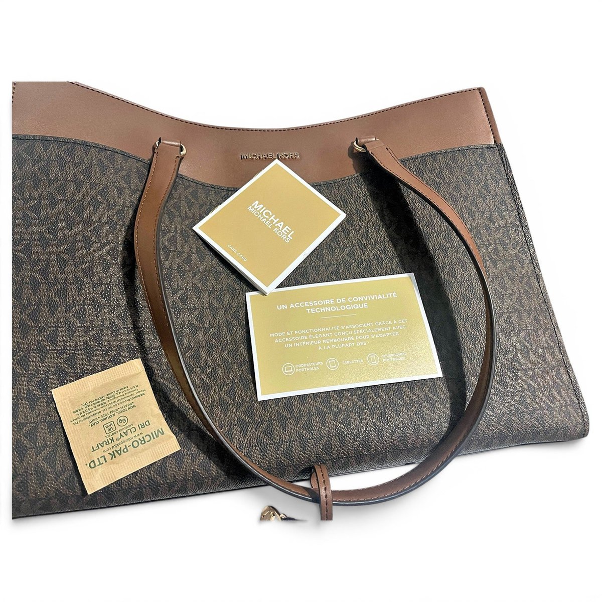 Sady leather tote