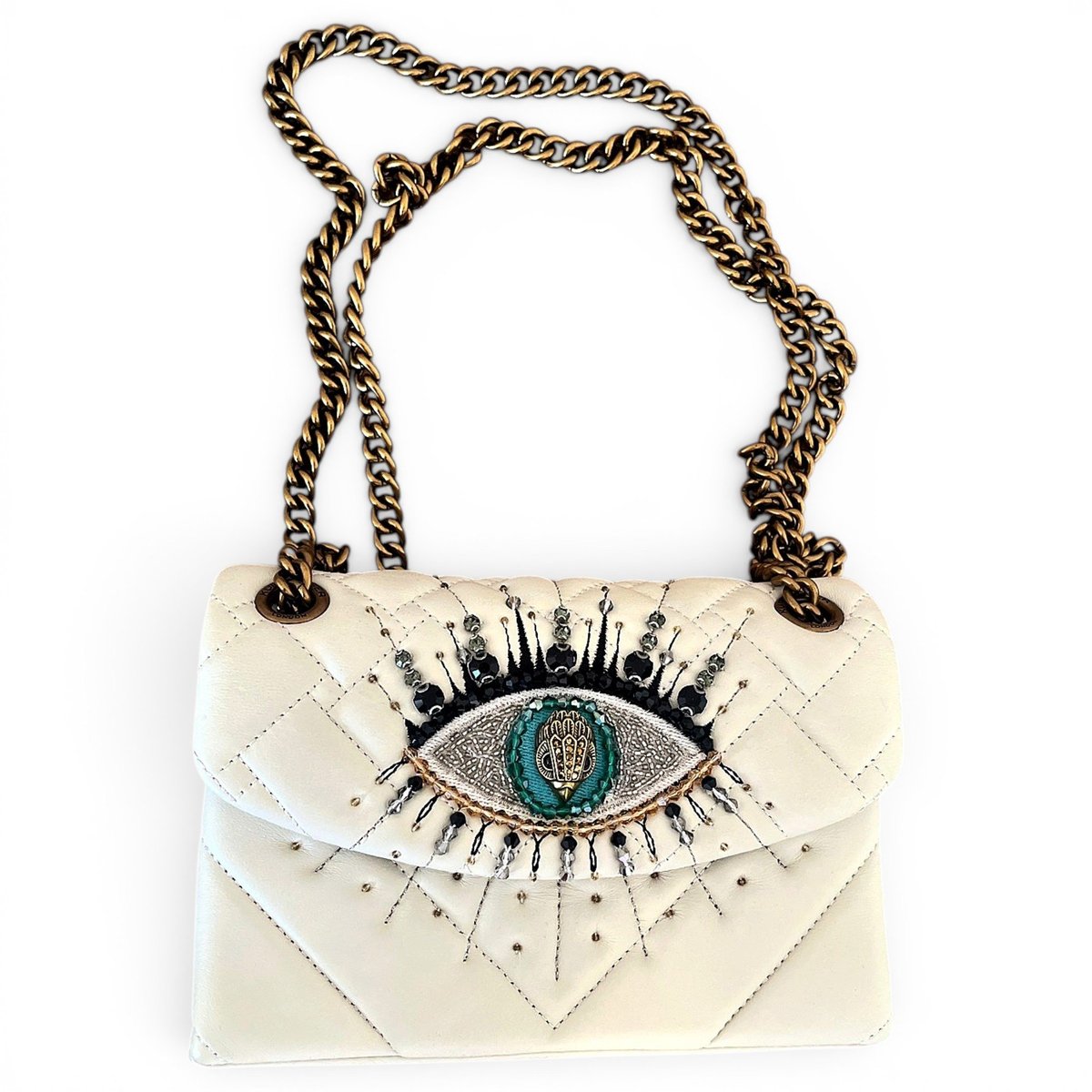 Leather crossbody bag