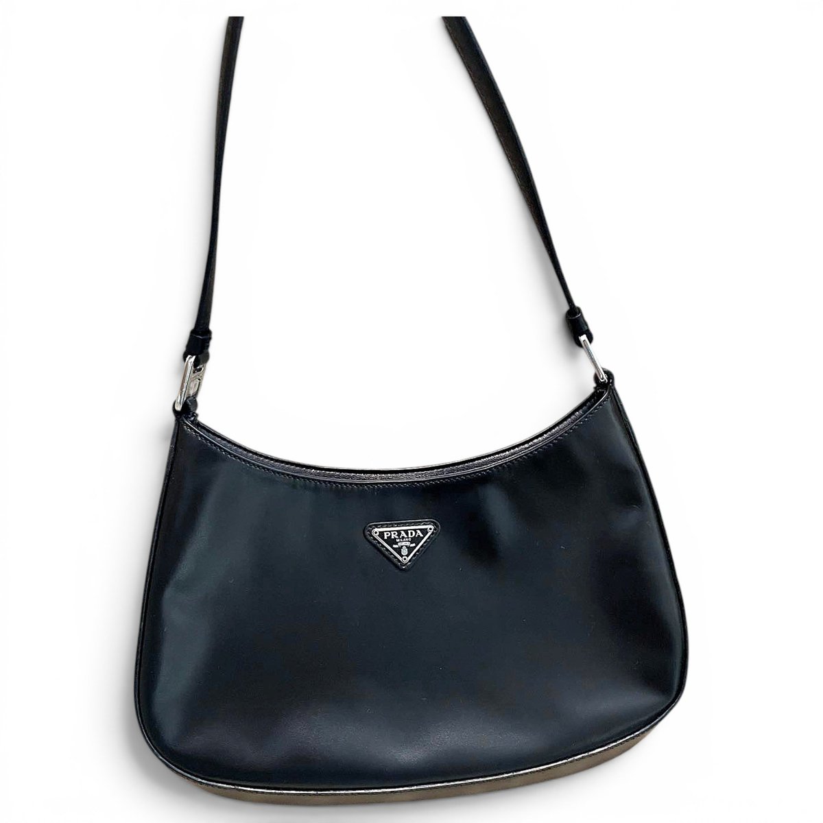 Cleo patent leather handbag
