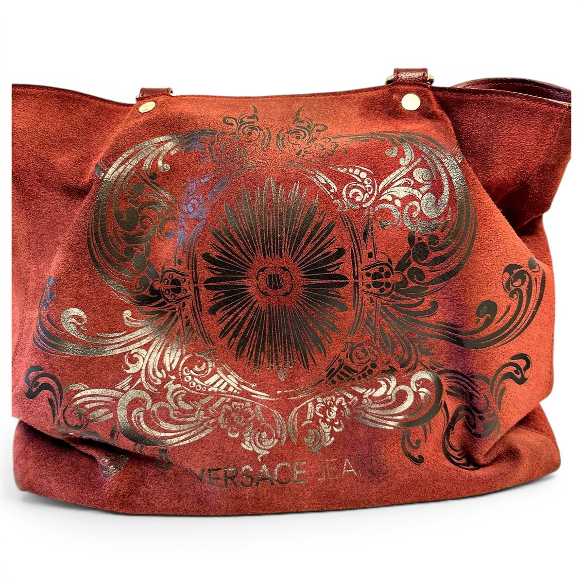 Leather tote