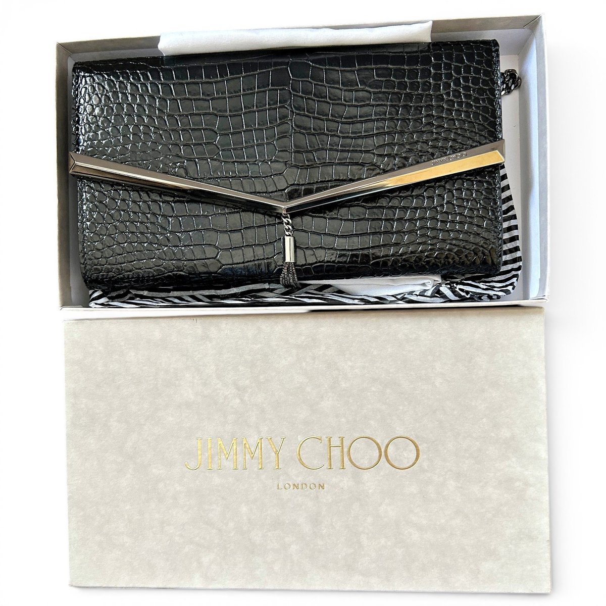 Candy leather clutch bag