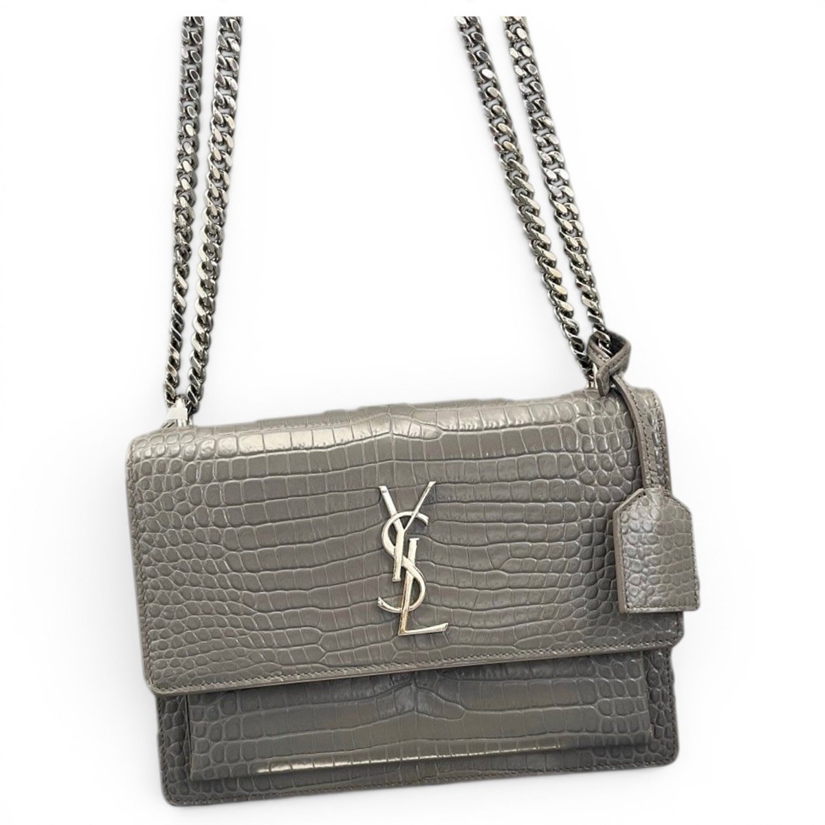 Sunset leather handbag