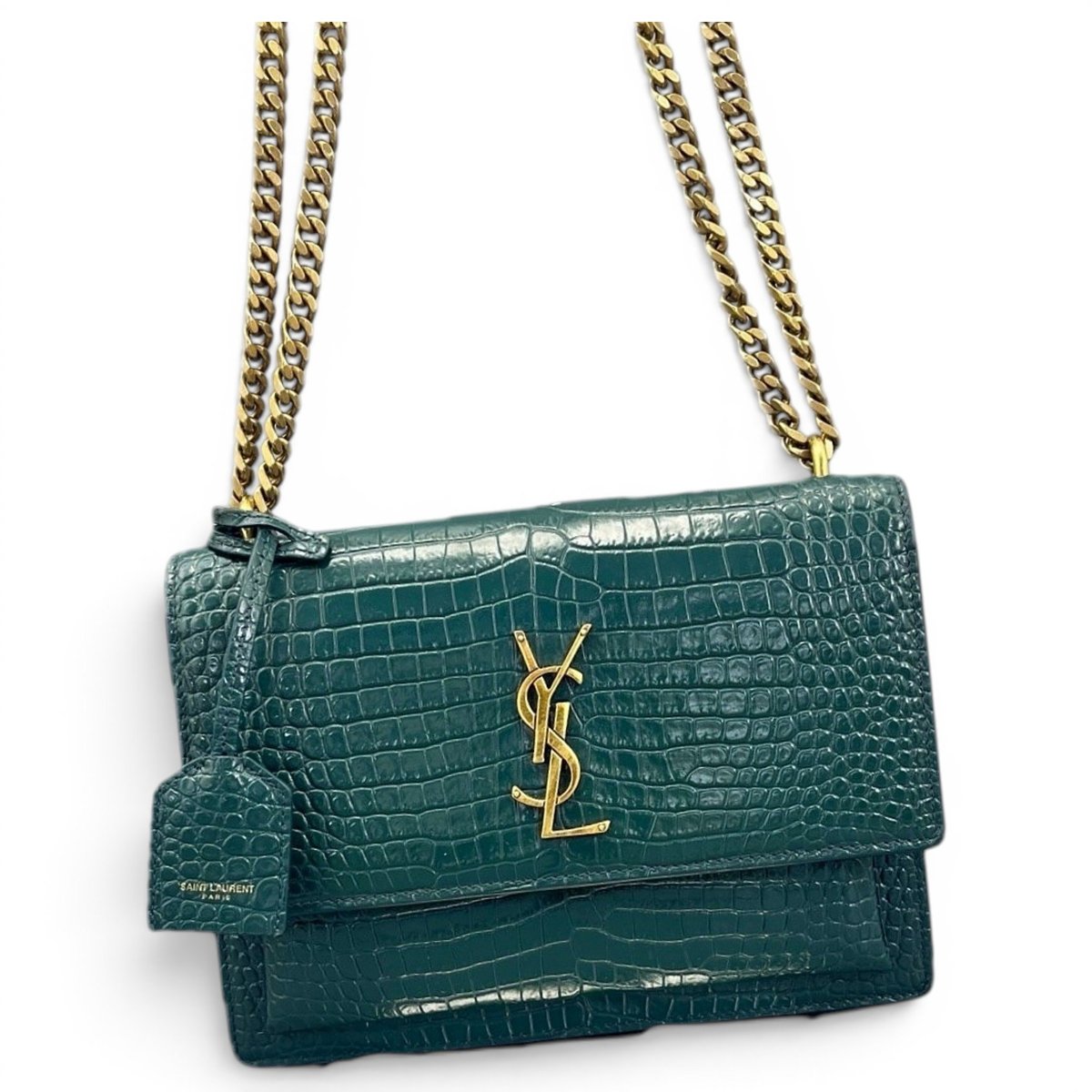 Sunset leather handbag