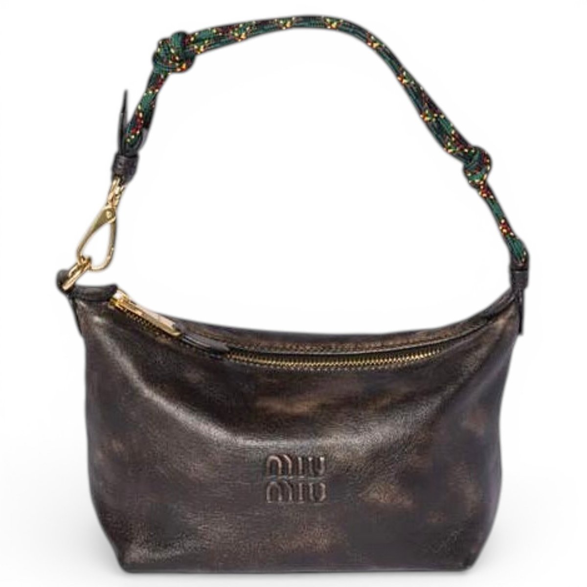 Miu Spirit leather handbag