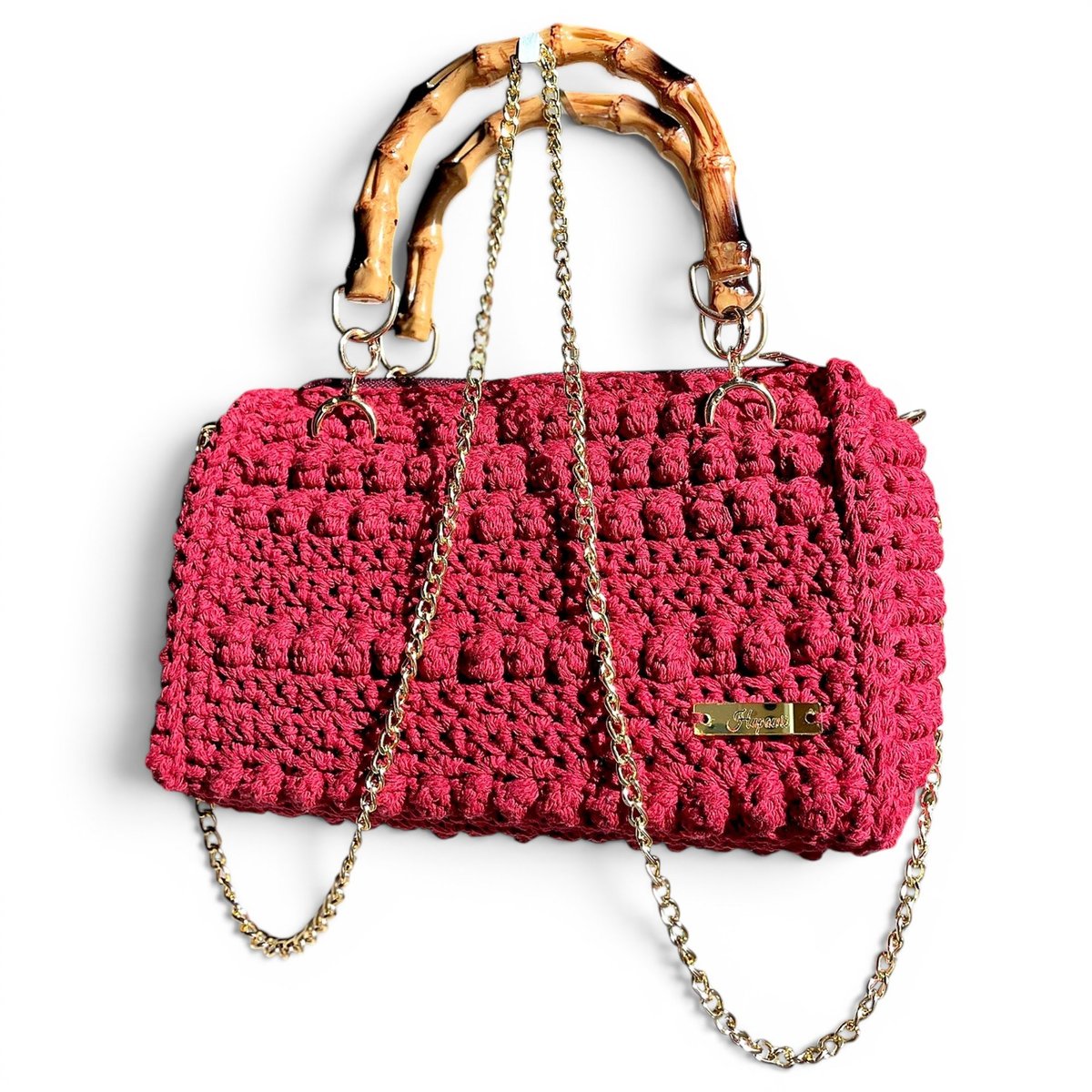 Crochet handbag
