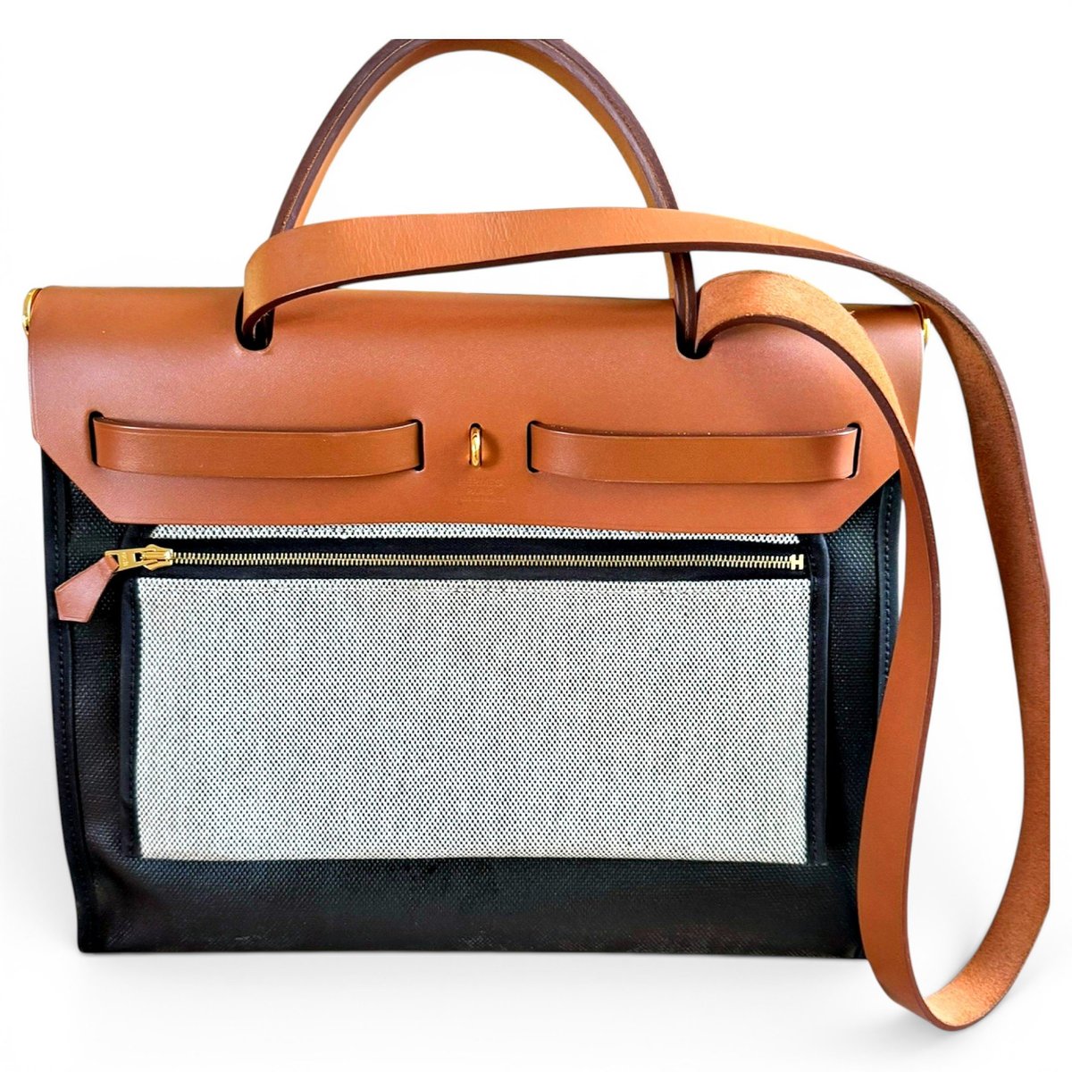 Herbag Zip leather handbag