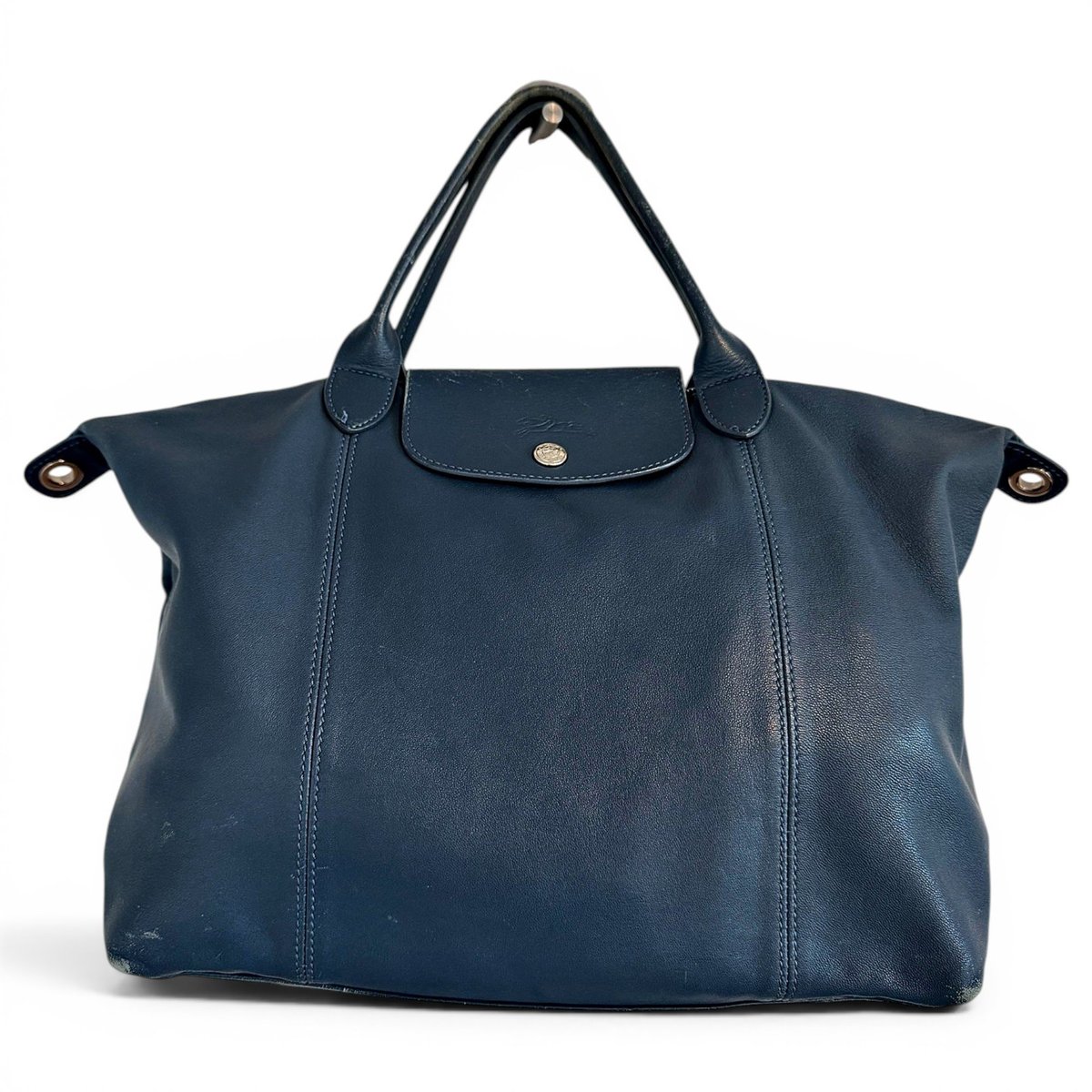 Pliage leather tote