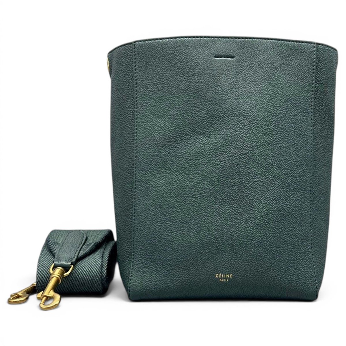 Seau Sangle leather tote
