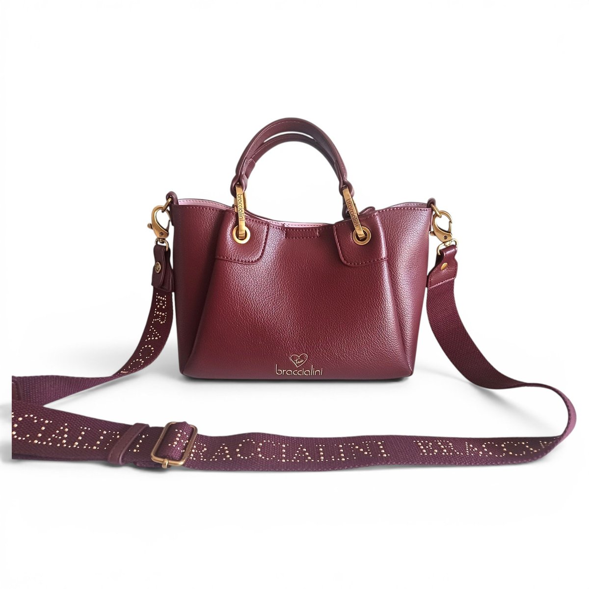 Vegan leather handbag